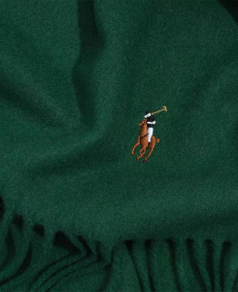 Ralph Lauren Men's Signature Italian Virgin Wool Scarf 6