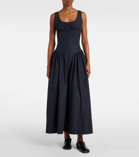 Proenza Schouler White Label Kendall cotton-blend midi dress 2