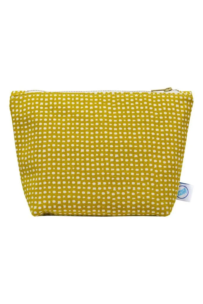 Dance Happy Designs Women
s Lola Cosmetic Bag In Golden Flax