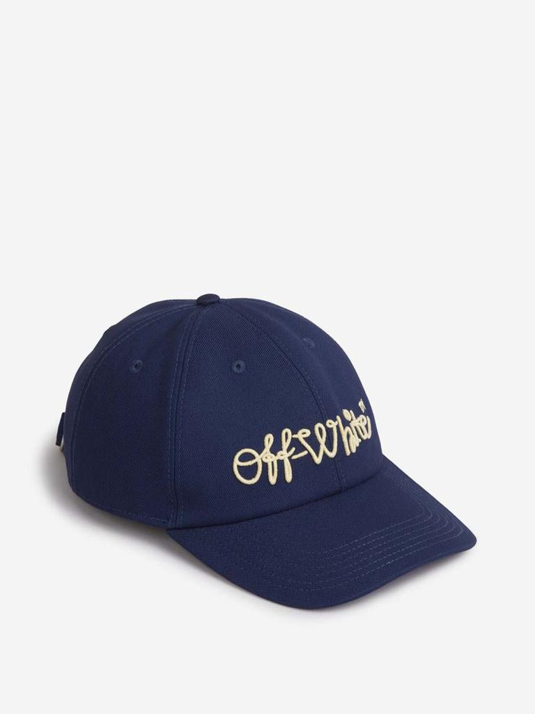 【OFF-WHITE】embroidered コットン baseball cap Off-White Off-White Logo Embroidered Baseball Cap - Hats