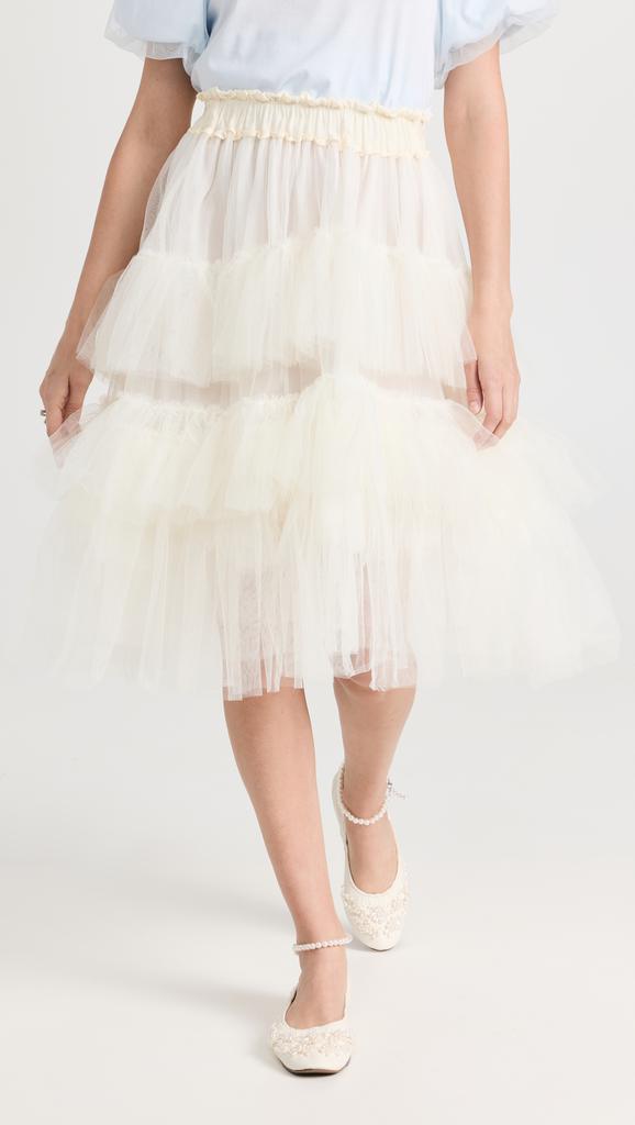 Simone Rocha Elasticated Layered Tutu Skirt