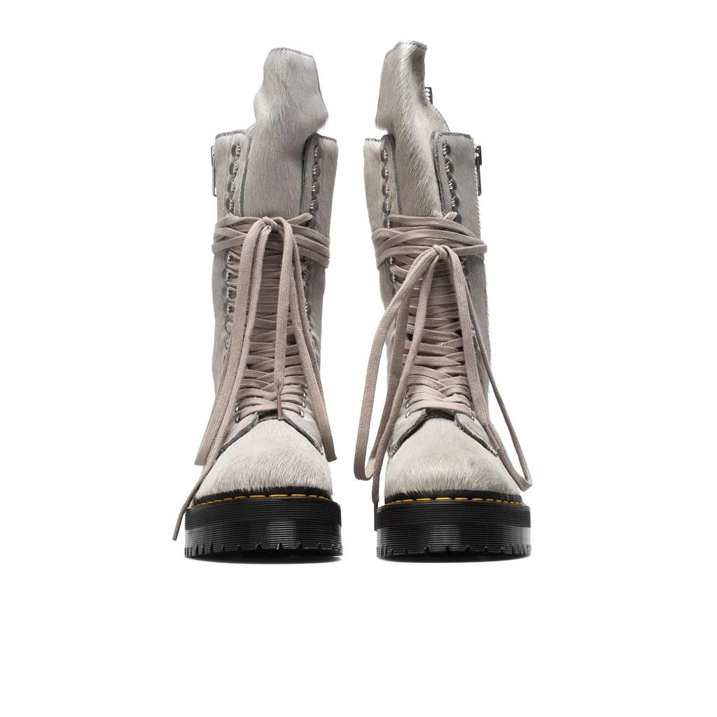 Rick Owens Quad Sole Pearl Boots 3