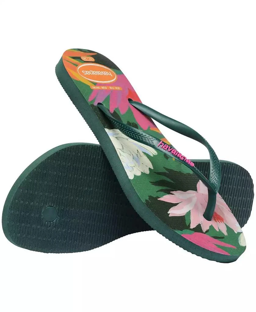 Havaianas Women's Slim Summer Slip On Sandals 5