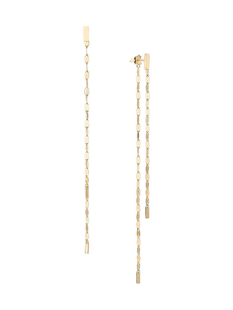 LANA Blake 14K Yellow Gold Chain Earrings