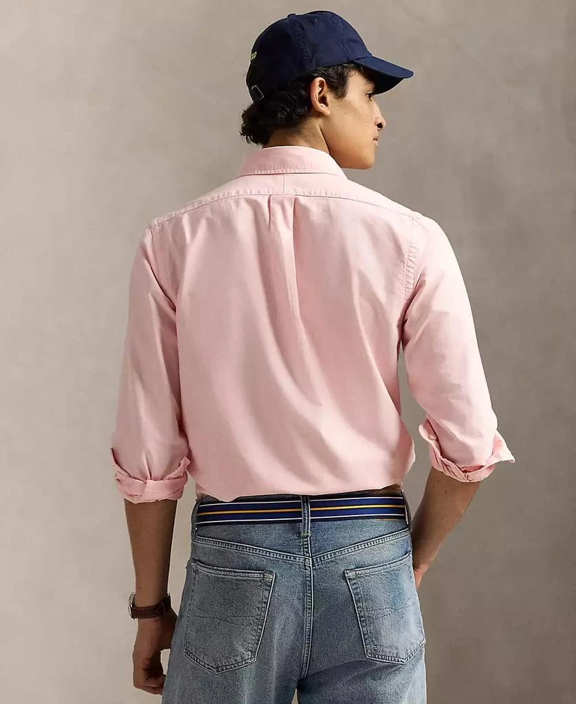 Ralph Lauren Men's Classic Fit Mineral-Dyed Oxford Shirt 4