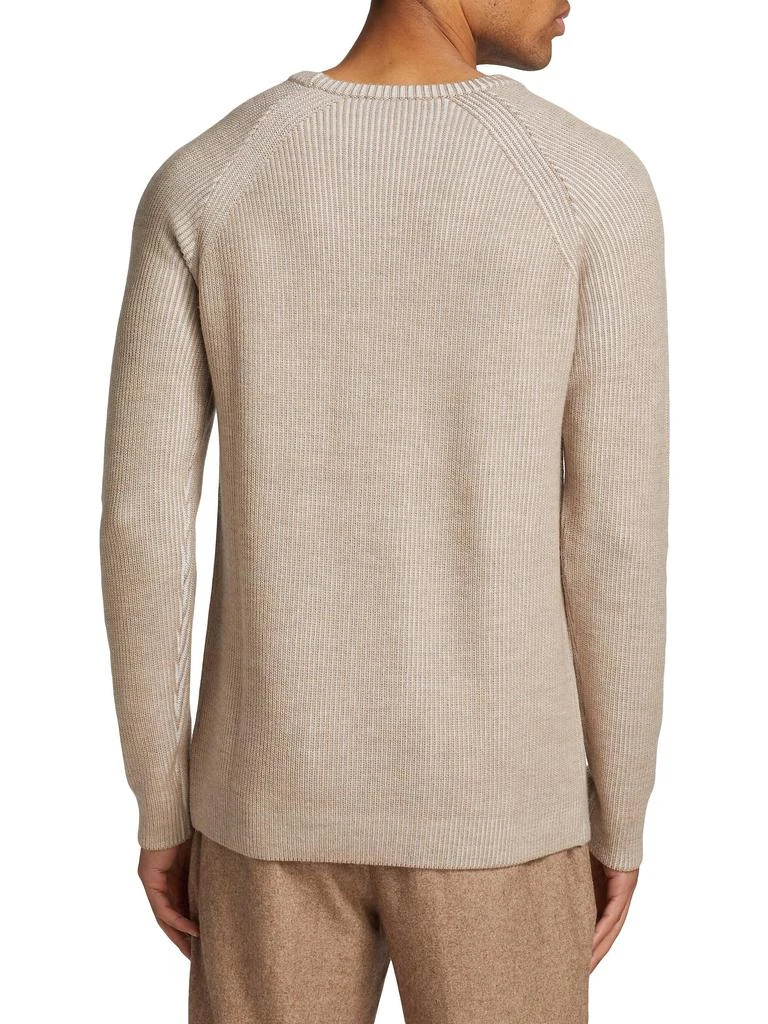 Saks Fifth Avenue COLLECTION Ribbed Crewneck Sweater 2