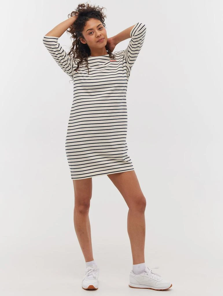 Bench. Mab Striped 3/4 Sleeve Dress 5