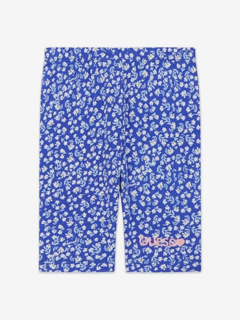 GUESS Guess Baby Girls T-Shirt and Capri Leggings Set in Blue 4