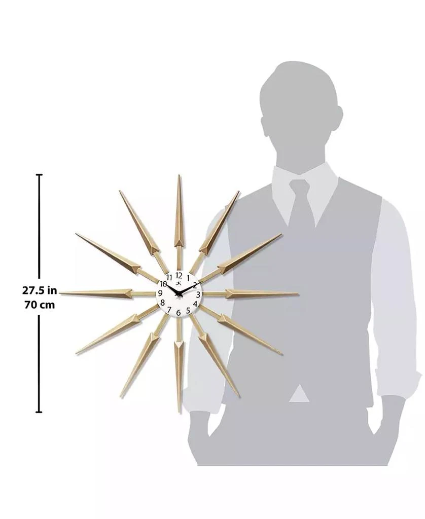 Infinity Instruments Sunburst Wall Clock 4