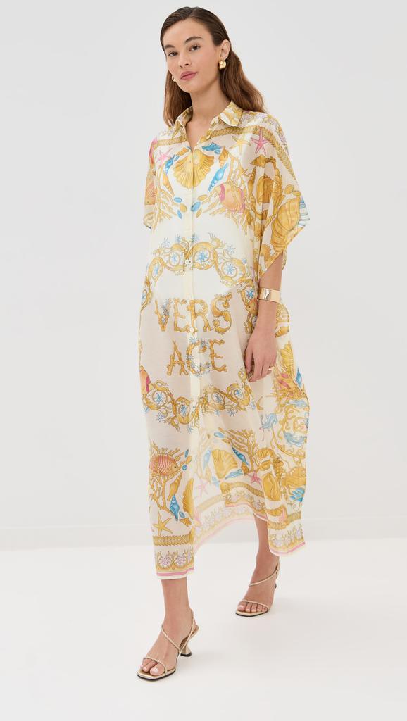 【送料&関税込】Versace Printed Silk Dress Versace Printed Silk Dress | italist