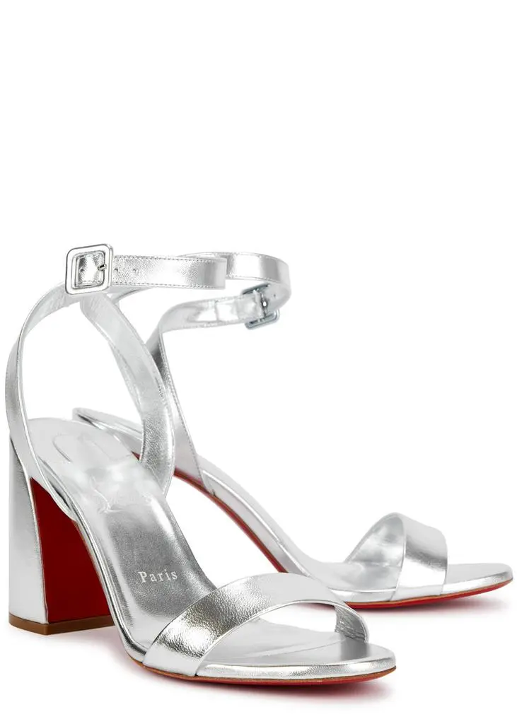 Christian Louboutin Miss Sabina 85 leather sandals 2