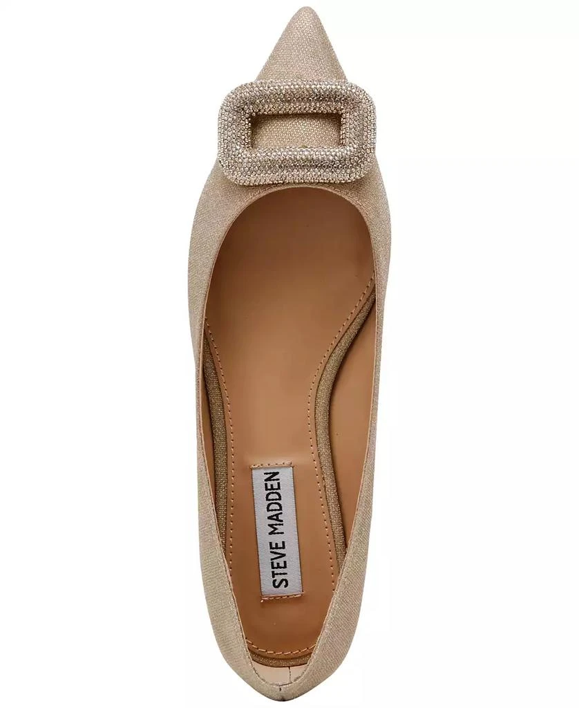 Steve Madden Women's Tink Buckled Flats 4