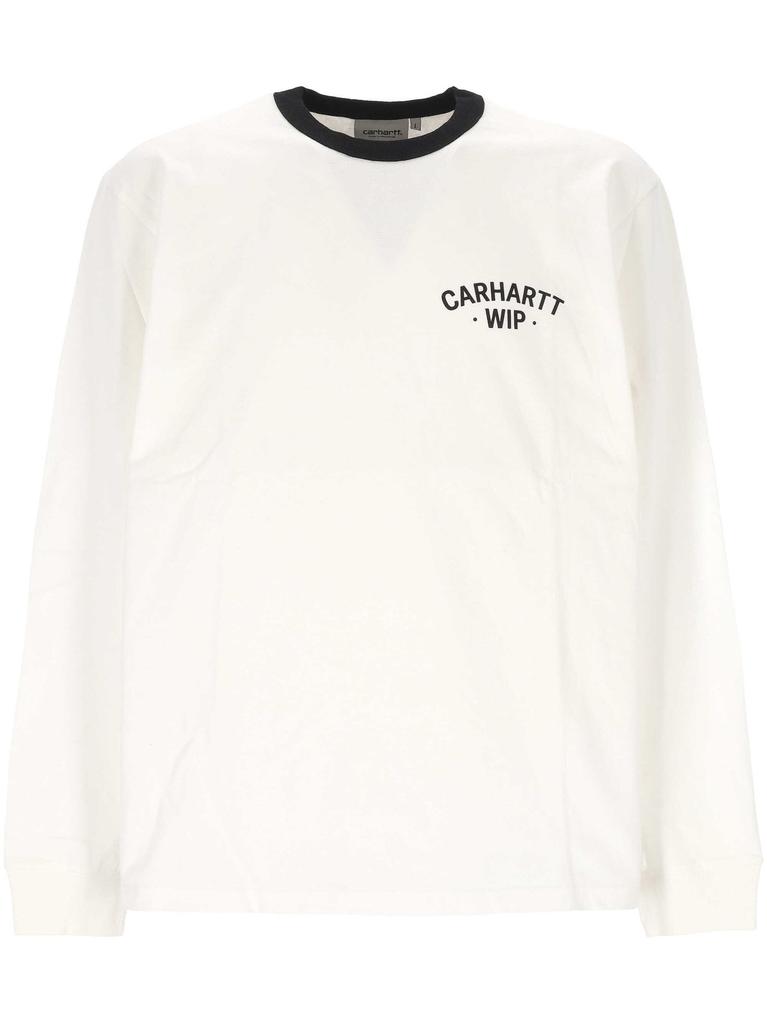 Carhartt WIP Carhartt WIP Logo-Printed Long-Sleeved T-Shirt