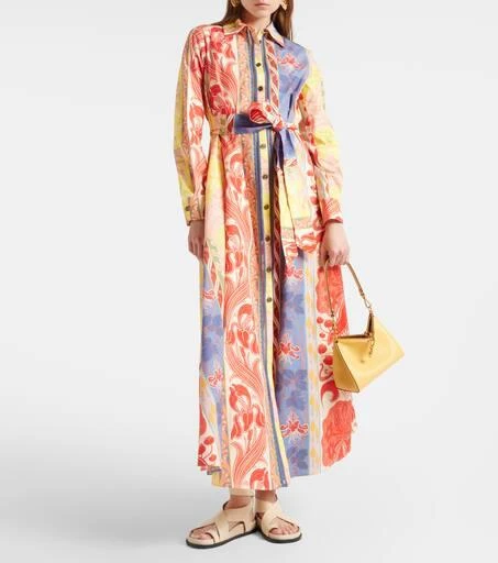 ETRO Printed cotton-blend shirt dress 2