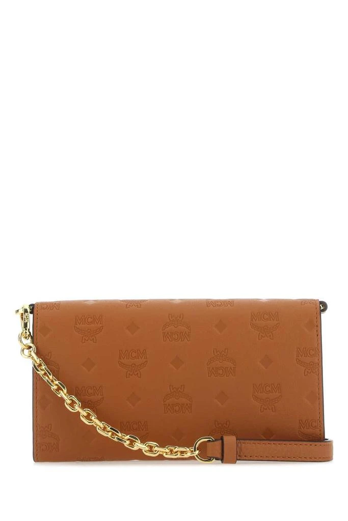 MCM MCM Aren Monogram Embossed Crossbody Wallet 2