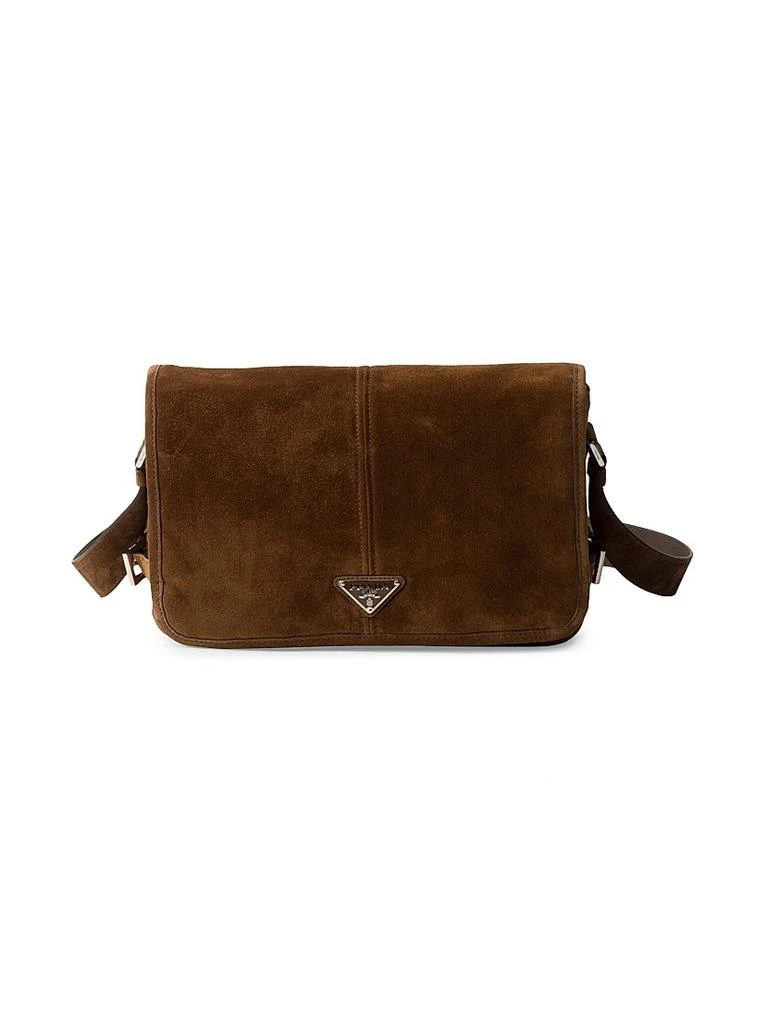 Prada Suede Shoulder Bag 1