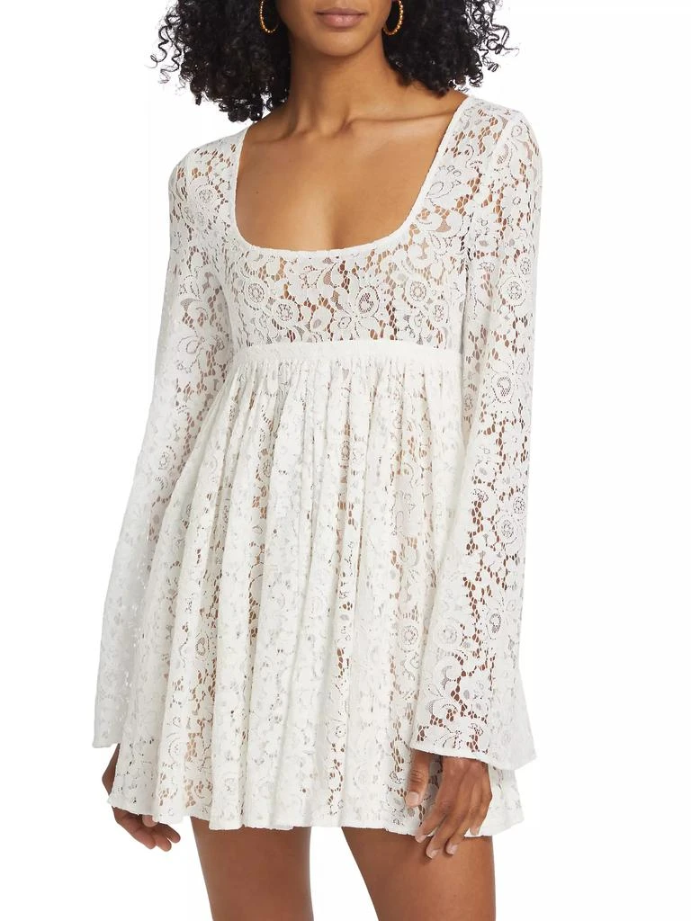 Ronny Kobo Dottie Lace Minidress 3