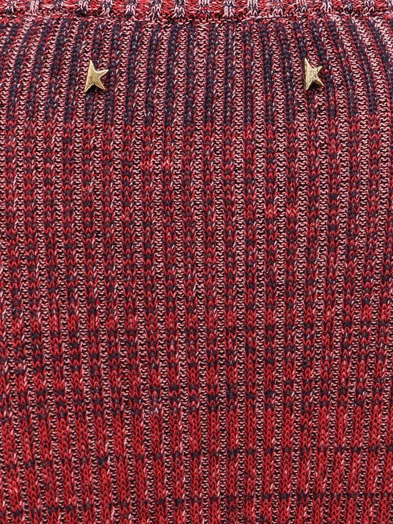 Golden Goose Knitted multicolor mini dress with stars detail 3