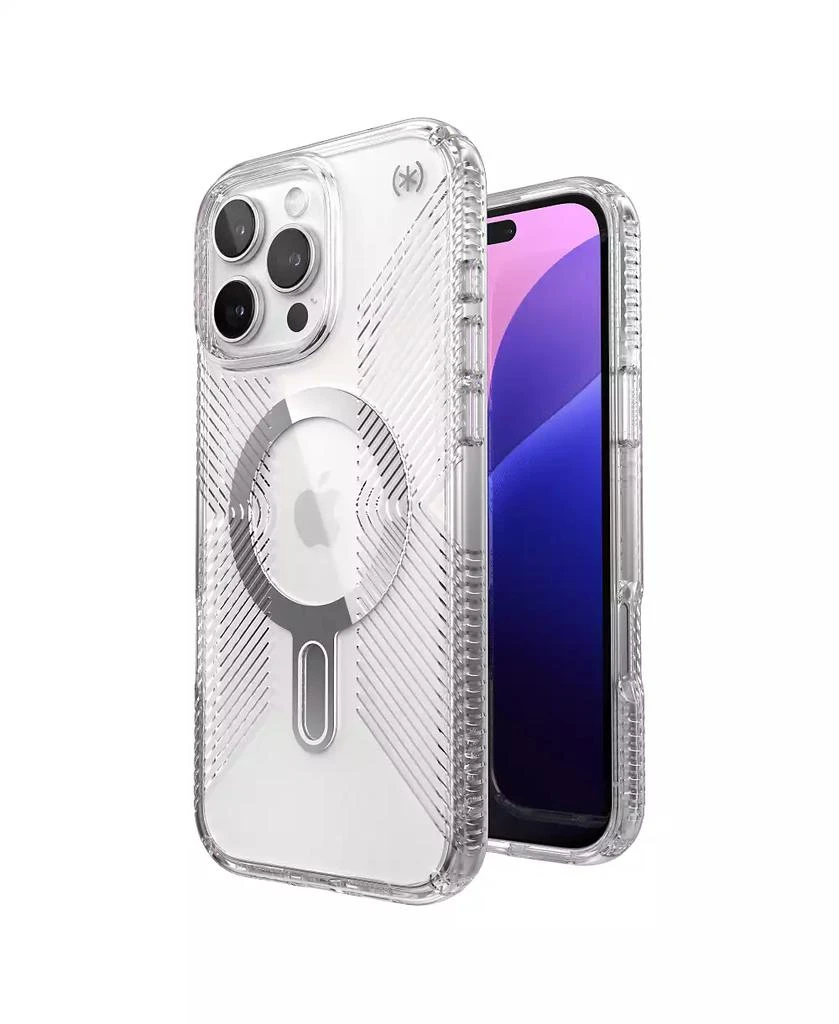 Speck Presidio Perfect Clear Grip Case with ClickLock for Apple iPhone 16 Pro Max 2