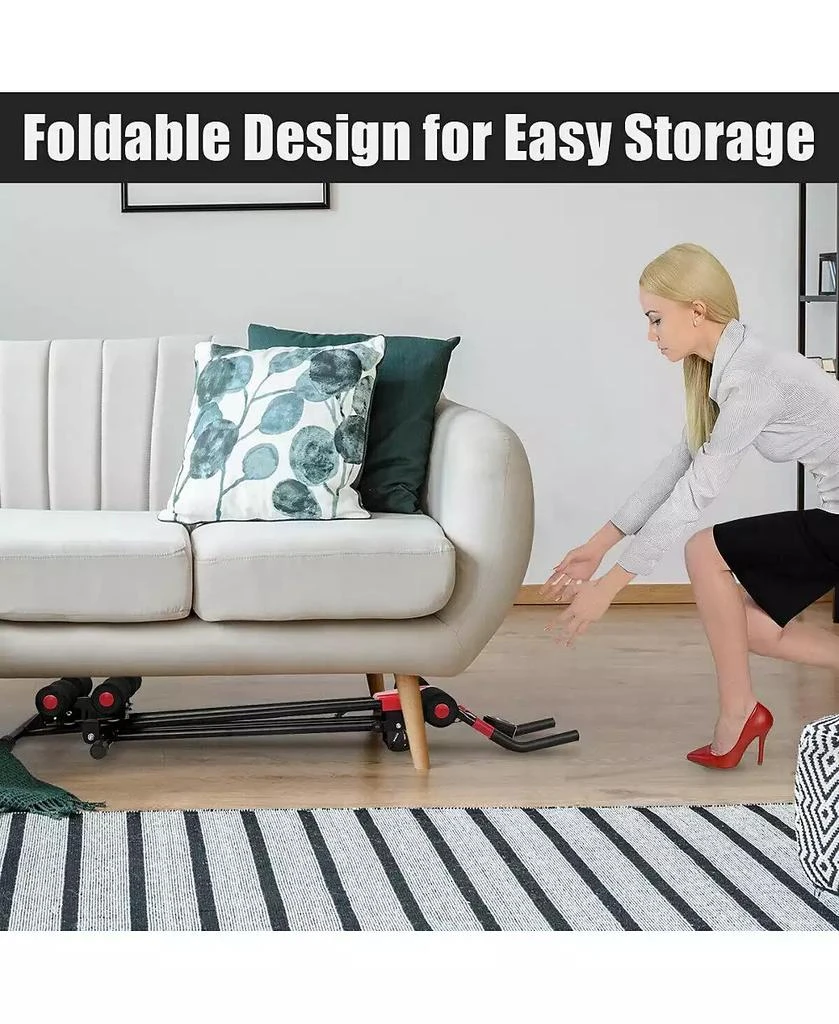 VEBREDA Abdominal Workout Equipment with LCD Monitor for Home Gym 9