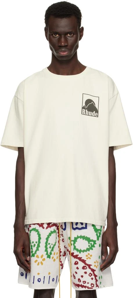Rhude Off-White Moonlight Badge T-shirt 1