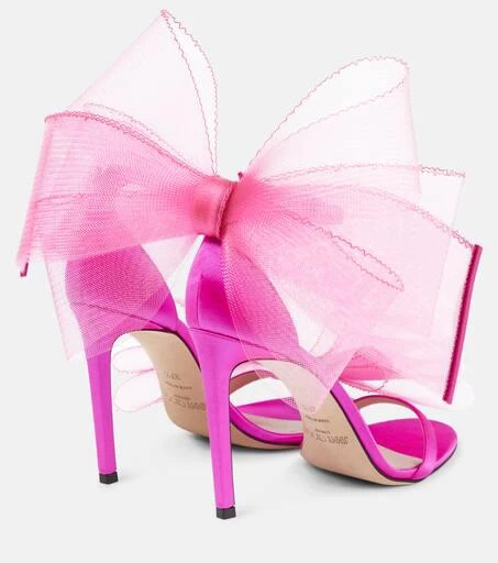 Jimmy Choo Aveline 100 bow-trimmed sandals 3