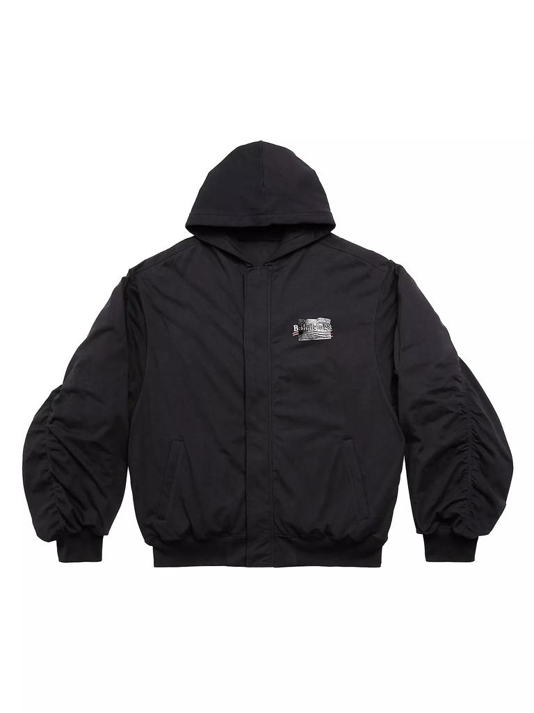 Shop Gaffer Padded Bomber Hoodie on Sale at BeyondStyle – Get 41