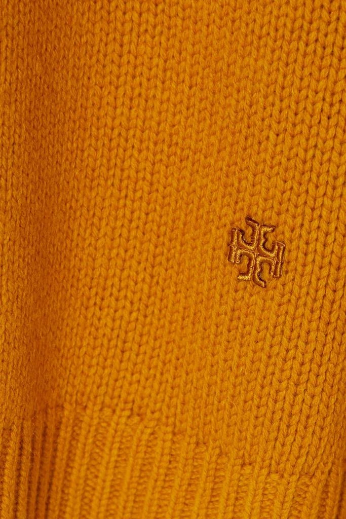 Tory Sport Fair Isle merino wool turtleneck sweater 4