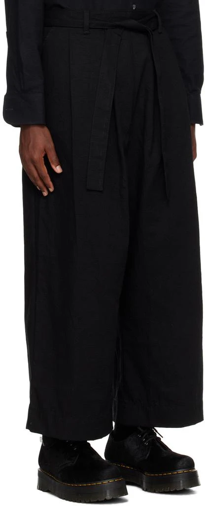 Naked & Famous Denim SSENSE Exclusive Black Trousers 2