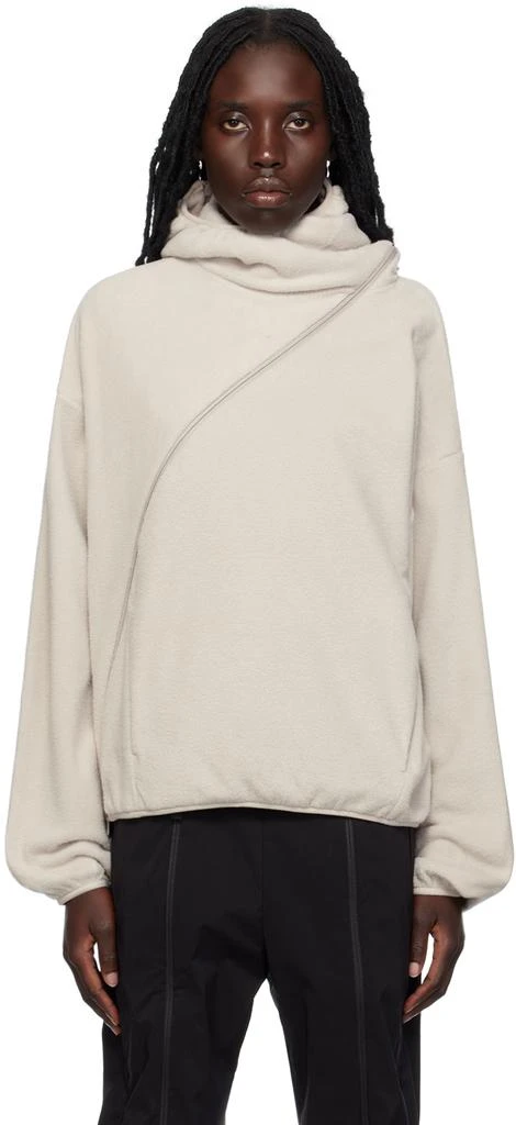 Post Archive Faction SSENSE Exclusive Off-White 4.0+ Center Hoodie 1