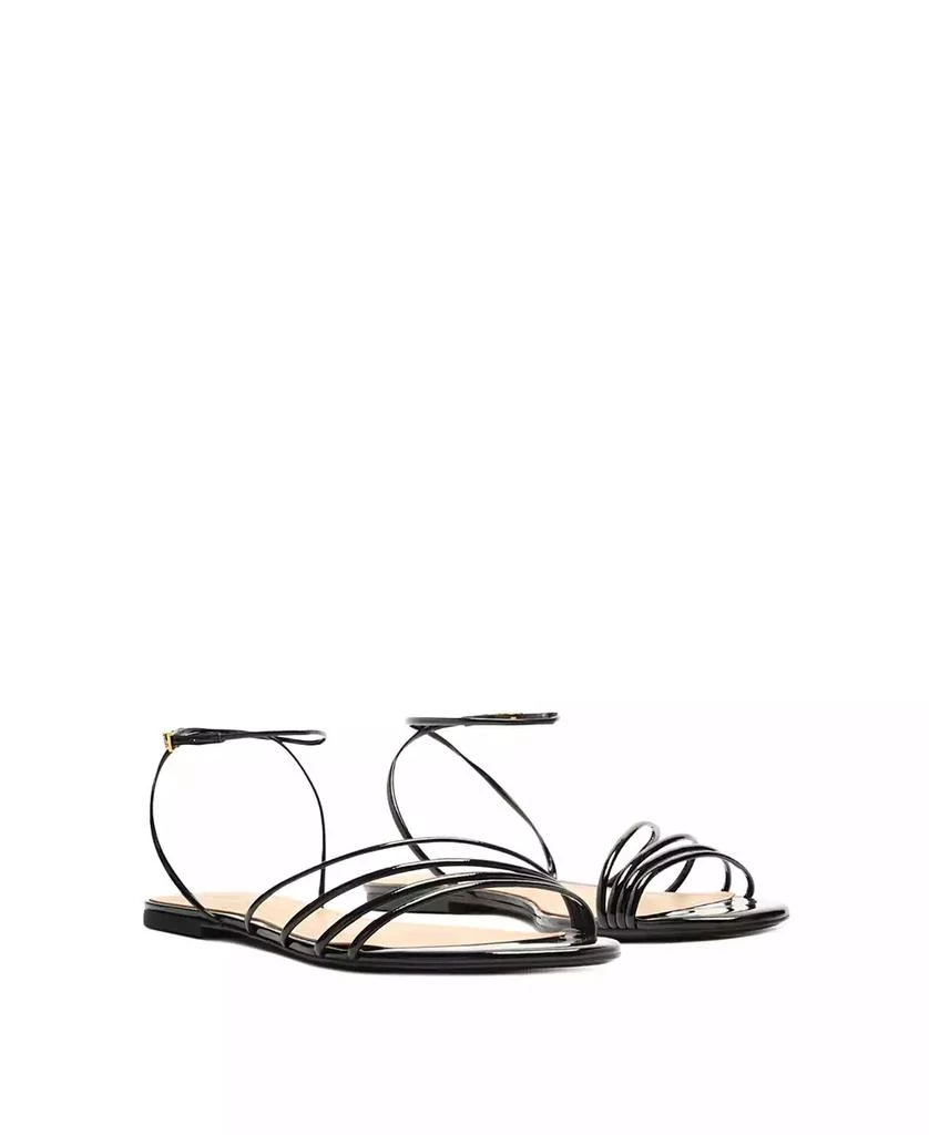 Schutz Women's Inez3 Round Toe Flat Sandals 12