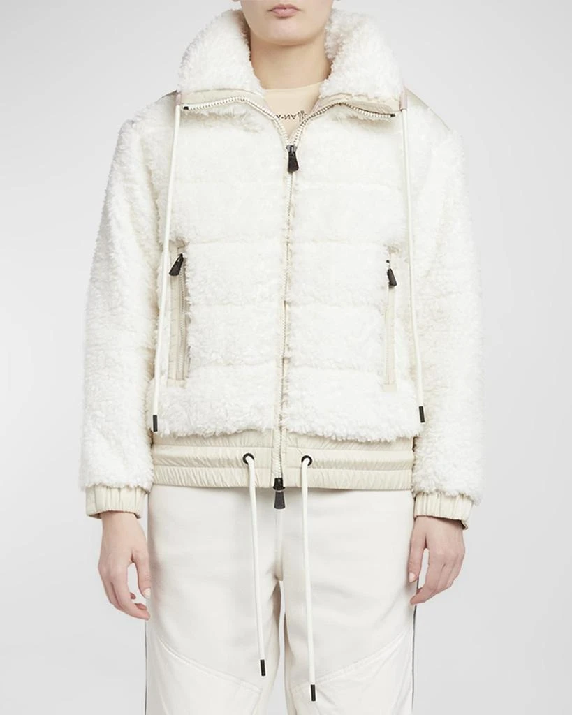 Moncler Teddy Fleece Puffer Jacket 4