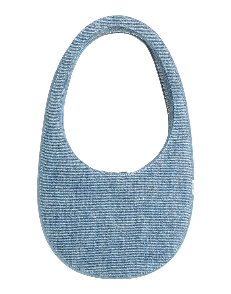 トートバッグ Coperni Swipe Baguette Bag - Canvas - Washed Blue Coperni Swipe Baguette Bag - Canvas - Washed Blue | THE LIST
