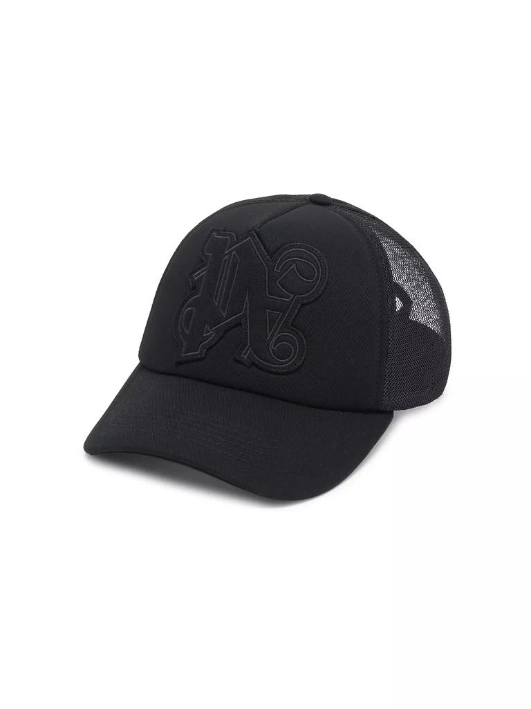 Palm Angels Logo-Embroidered Trucker Hat 1