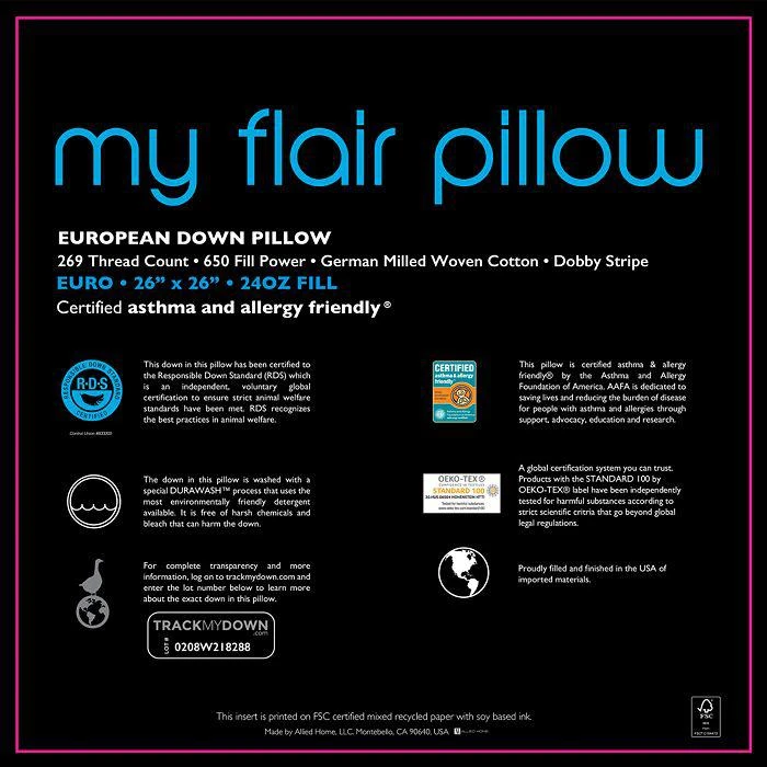 Bloomingdale's My Flair Asthma & Allergy Friendly® Down Pillow - Exclusive 4