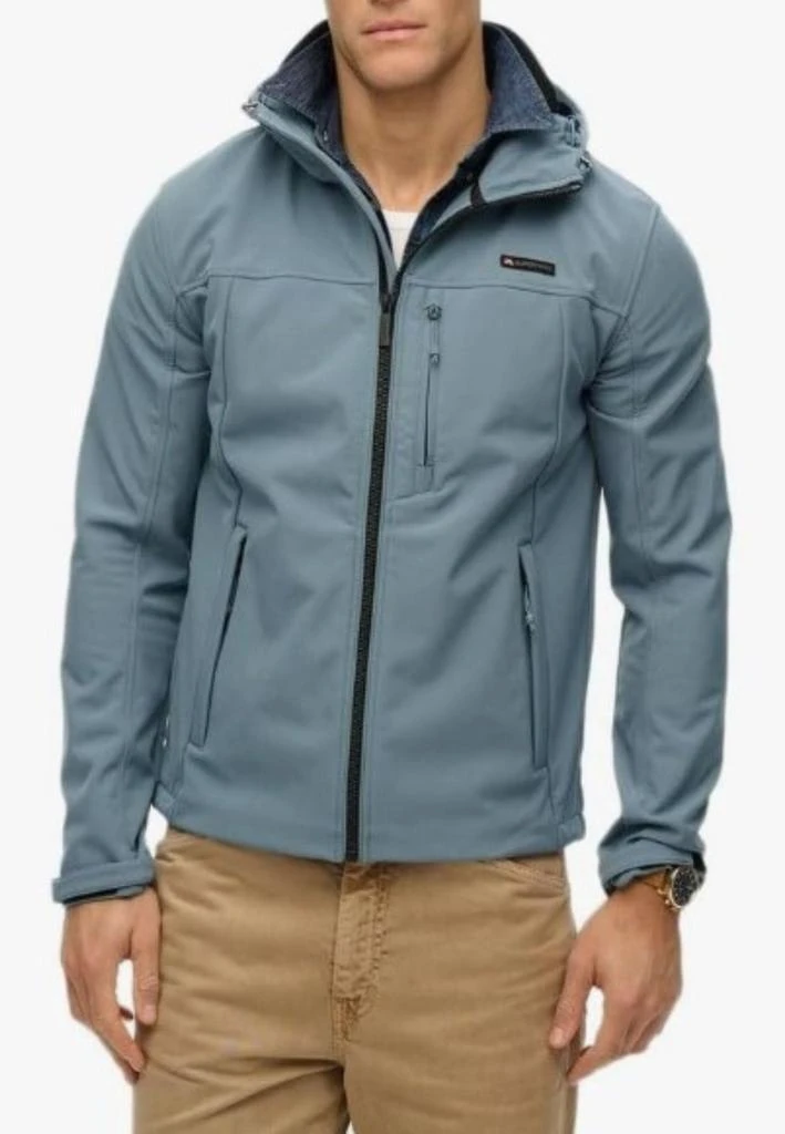 Superdry Superdry HOODED SOFT SHELL TREKKER JKT jacket 1