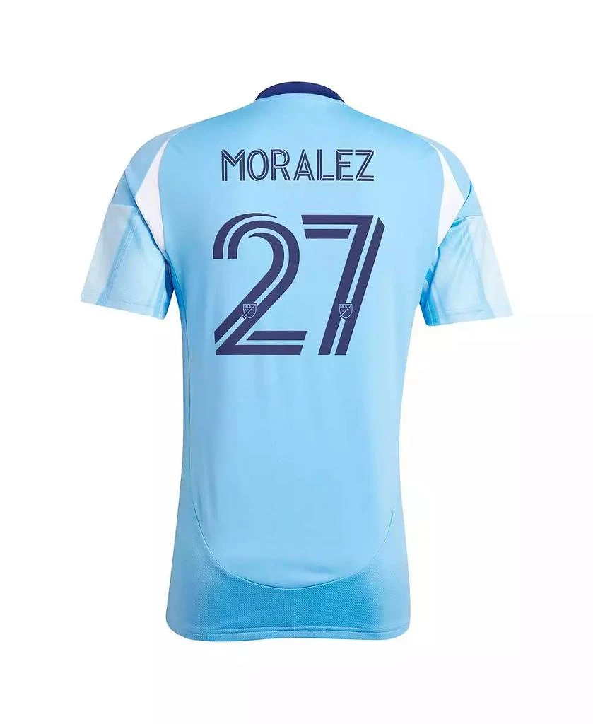 Adidas Men's Maximiliano Moralez Light Blue New York City FC 2025 The Excelsior Kit Replica Player Jersey 3