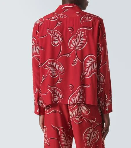 BODE Creeping Begonia printed shirt 4