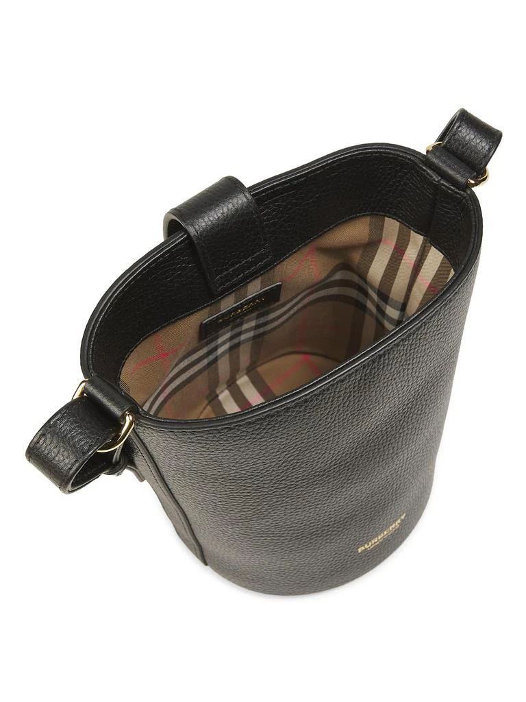 Burberry Logo Leather Bucket Bag 3