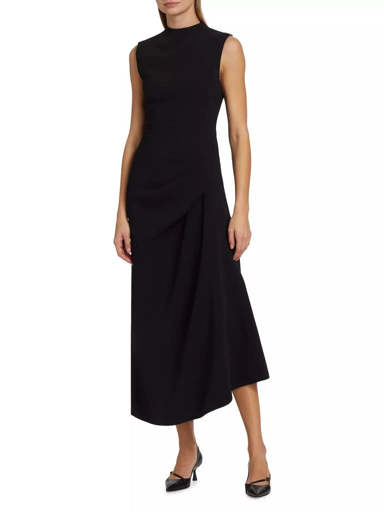 Acler Kempsey Crepe Draped Maxi Dress 3