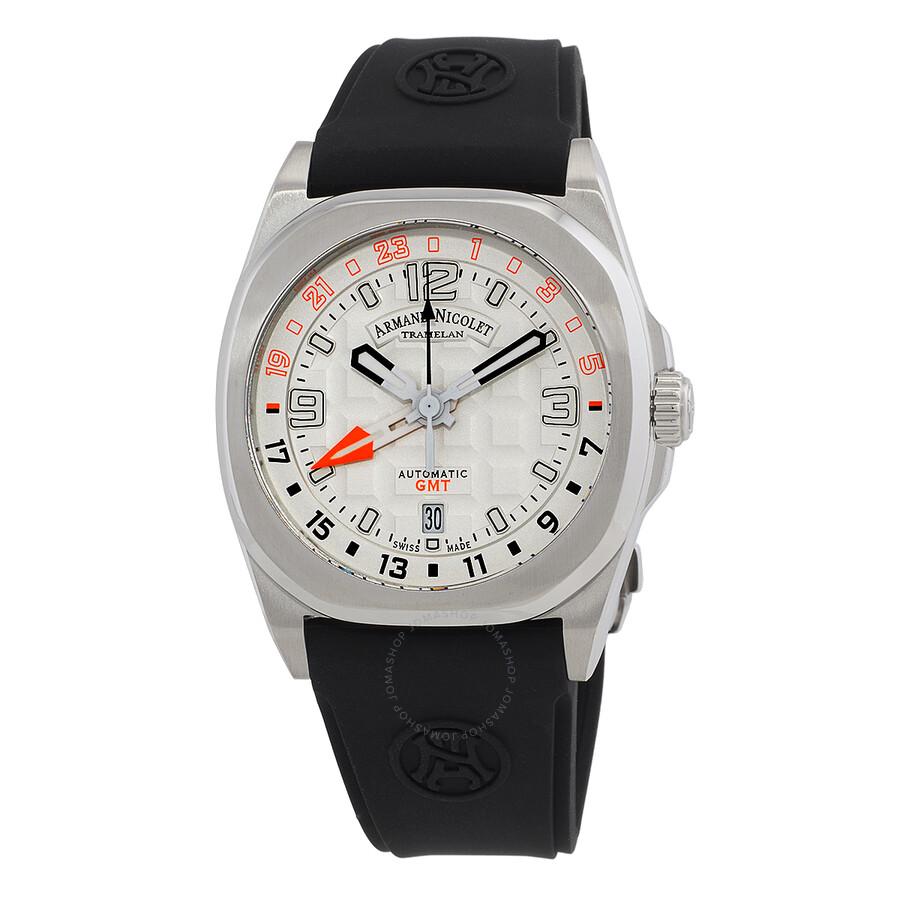 Armand Nicolet JH9 Automatic Silver Dial Men's Watch A663HAA-AO-GG4710N