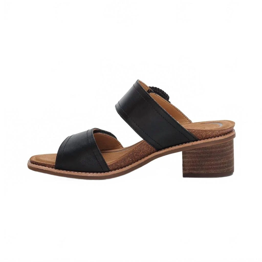 Aetrex Women
s Tatiana Block Wedge Heel In Black 3