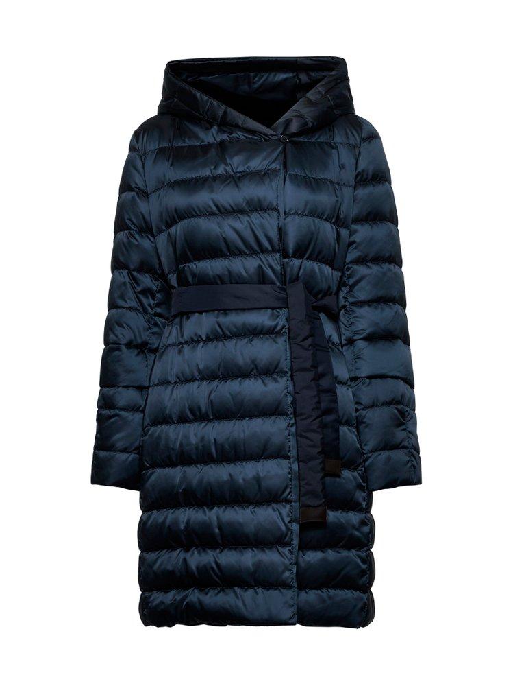 MAX MARA THE CUBE Max Mara The Cube Belted Padded Coat - Jackets