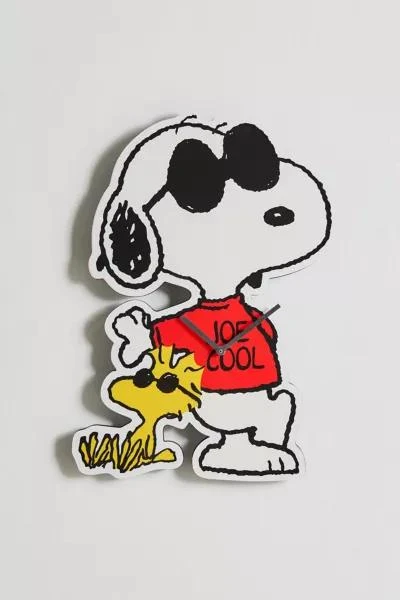 Urban Outfitters Peanuts Snoopy Joe Cool Wall Clock 2