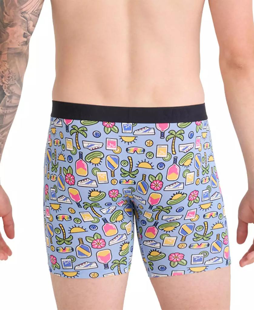 SAXX Men's Vibe Xtra Slim-Fit Printed Boxer Briefs