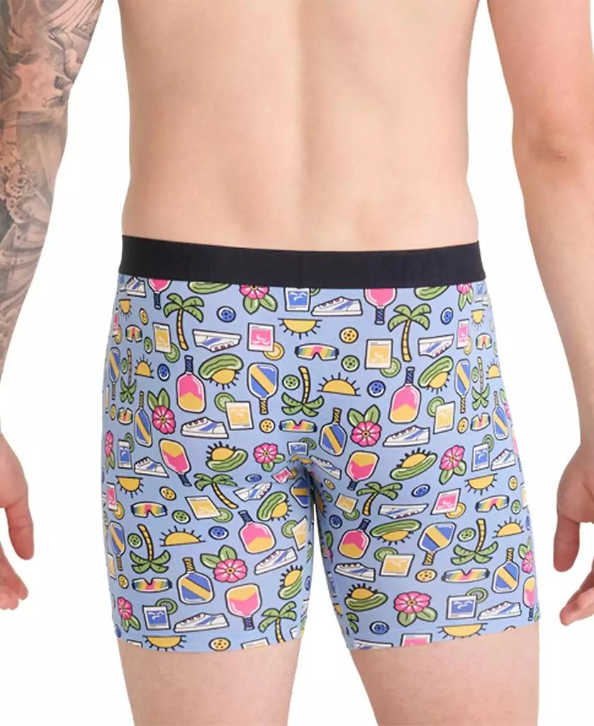 SAXX Men's Vibe Xtra Slim-Fit Printed Boxer Briefs 2