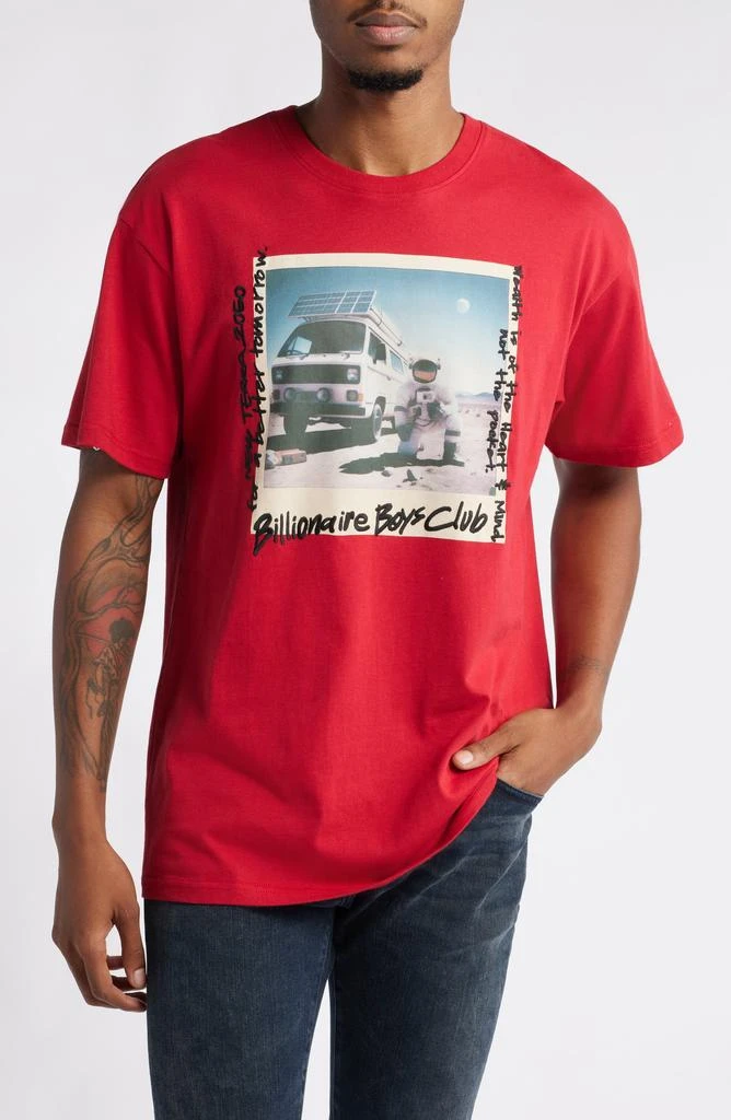 Billionaire Boys Club Upper Atmosphere Cotton Graphic T-Shirt 1