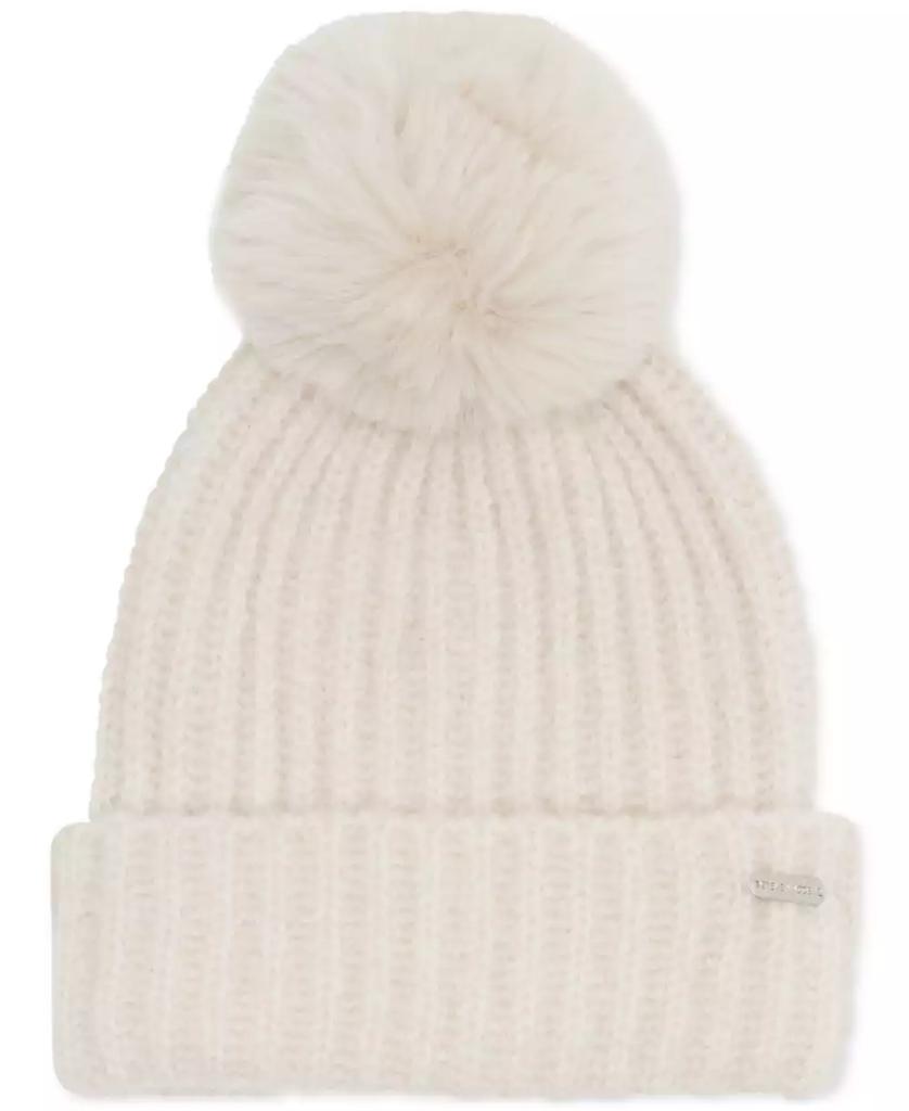 Steve Madden Scarf and pom pom beanie white hot includes gift box