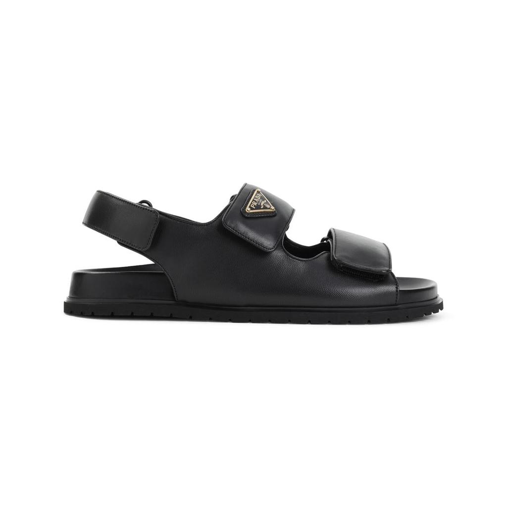 【関税＆送料込み】Prada Sandals Black Rubber thong sandals | PRADA