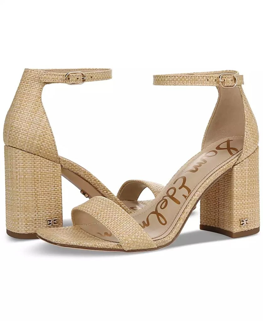 Sam Edelman Women's Daniella Two-Piece Block-Heel Sandals 7